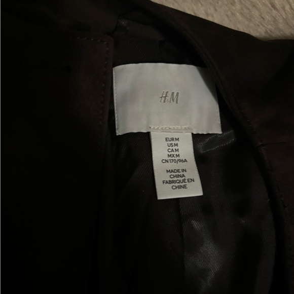 H&M Dark Brown Women's Blazer - Picture 3 of 3